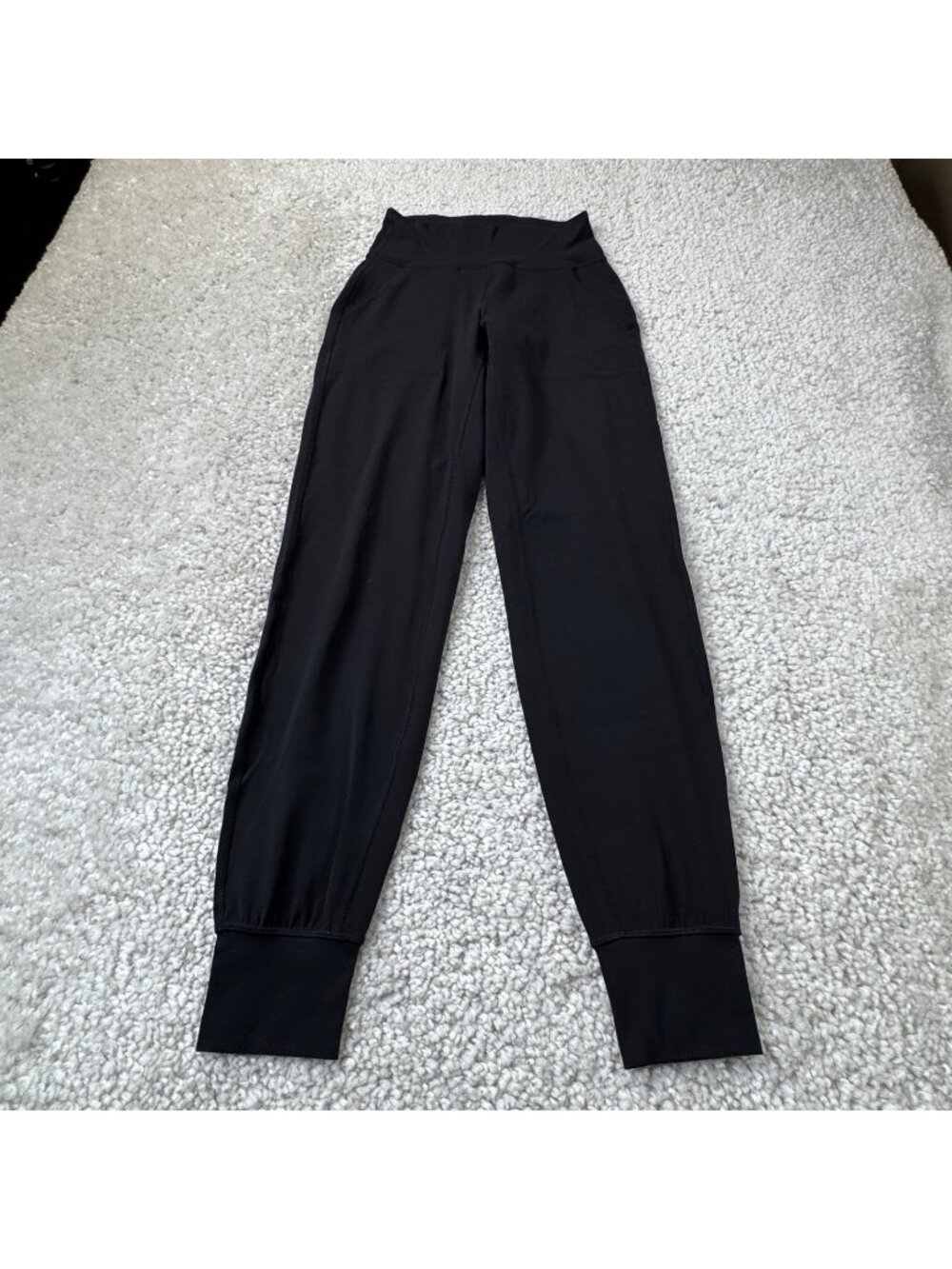 Lululemon Align High Rise Jogger Black Womens 2